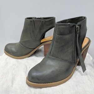 Nine West ankle booties sz 7.5